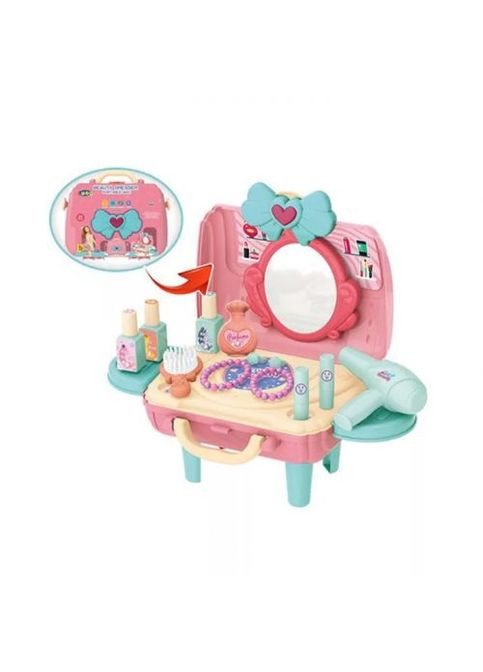 Сумочка-трюмо JD Toys 24 предмети для дівчаток з феном та флаконами для зберігання. ProDobro (367101060)