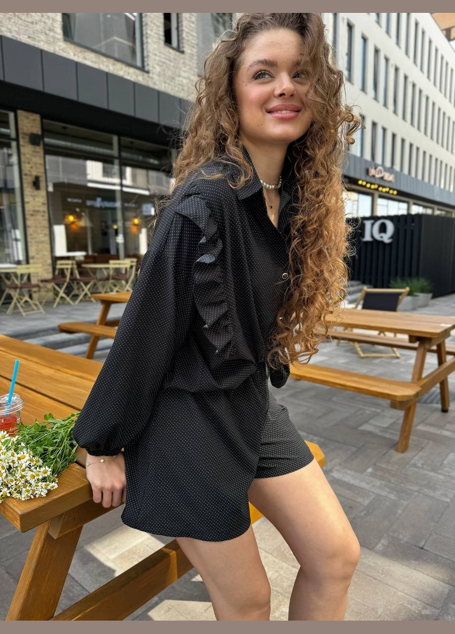 Стильний літній костюм з шортами Vakko (296471079)