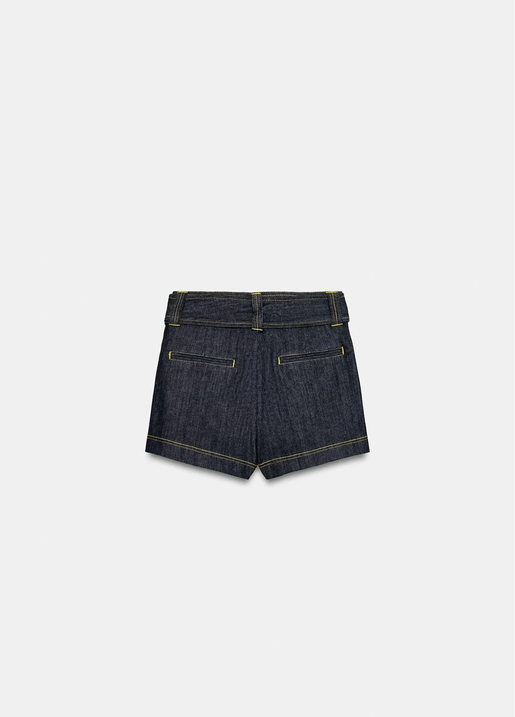 Синяя однотонная юбка Zara