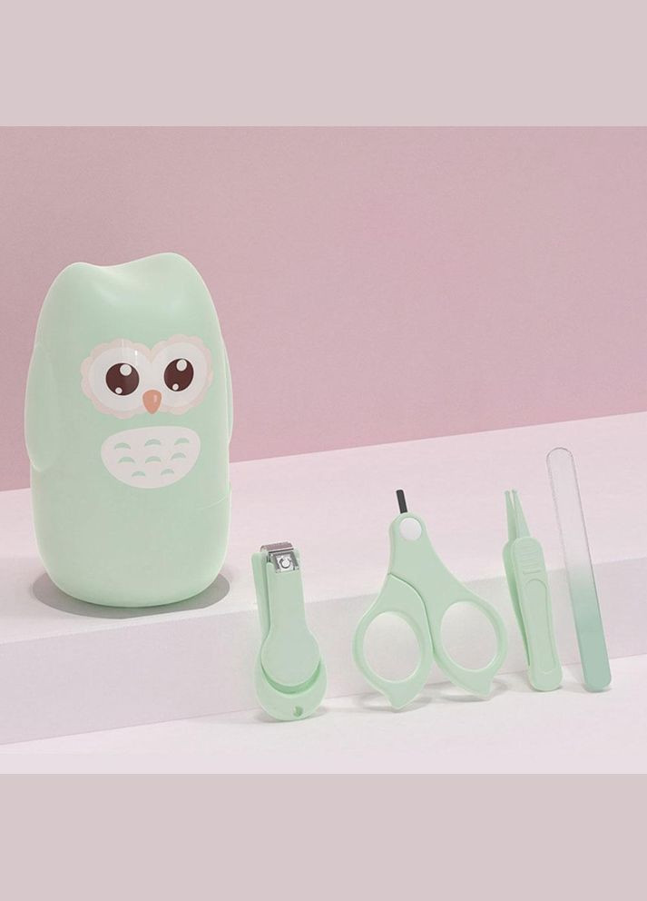 Детский набор для ногтей Сова мятно (OK0050_2) No Brand (317252712)