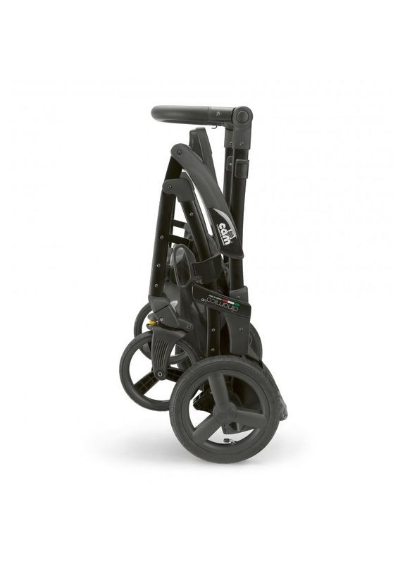 Коляска 3 в 1 DINAMICO UP SMART, черная рама, цвет чернобелое граффити (897T/V90/990/782K) CAM (307836155)