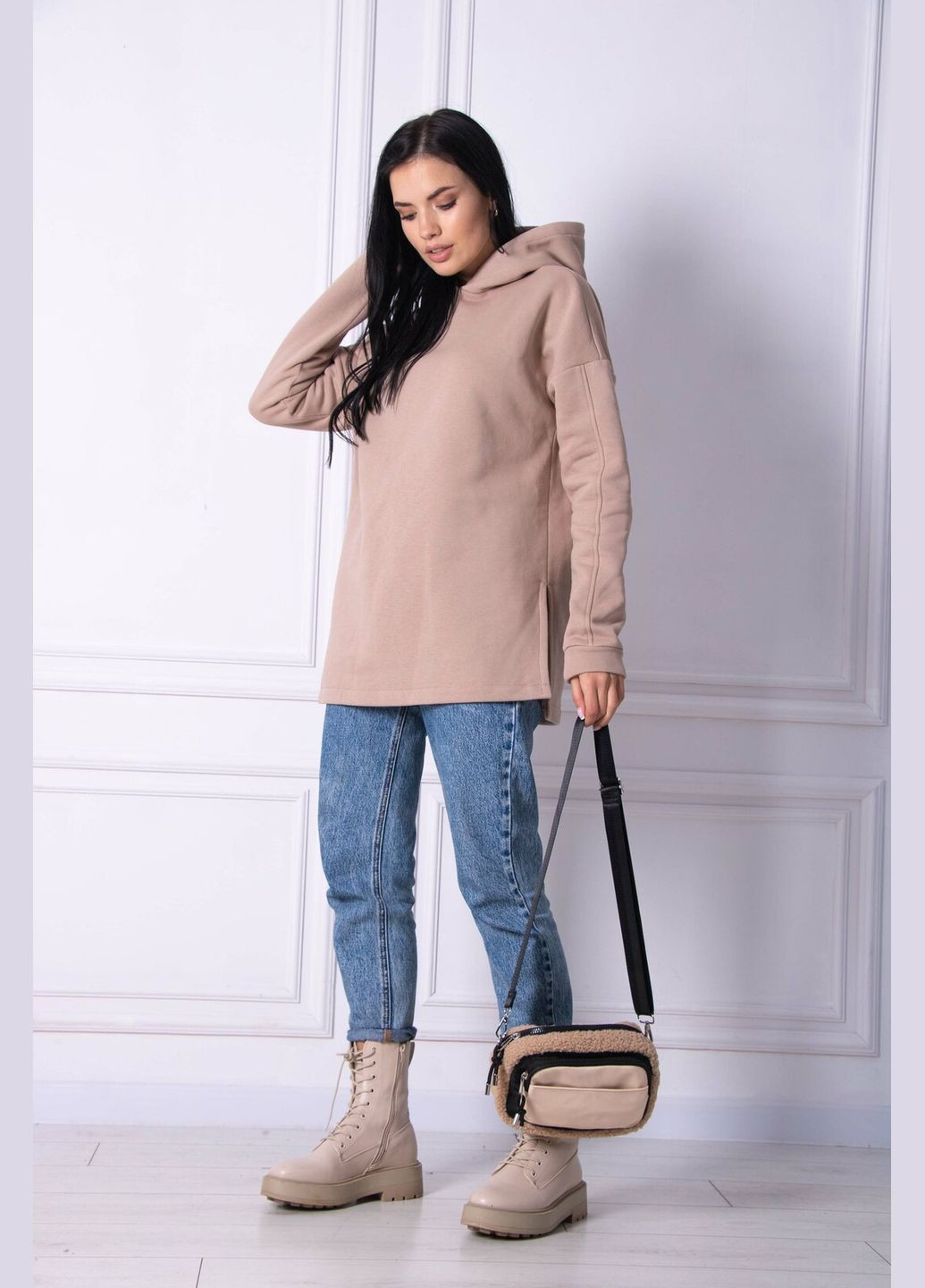 Бежевый свитшот ри мари тери св 0522 RiMari (352201123)