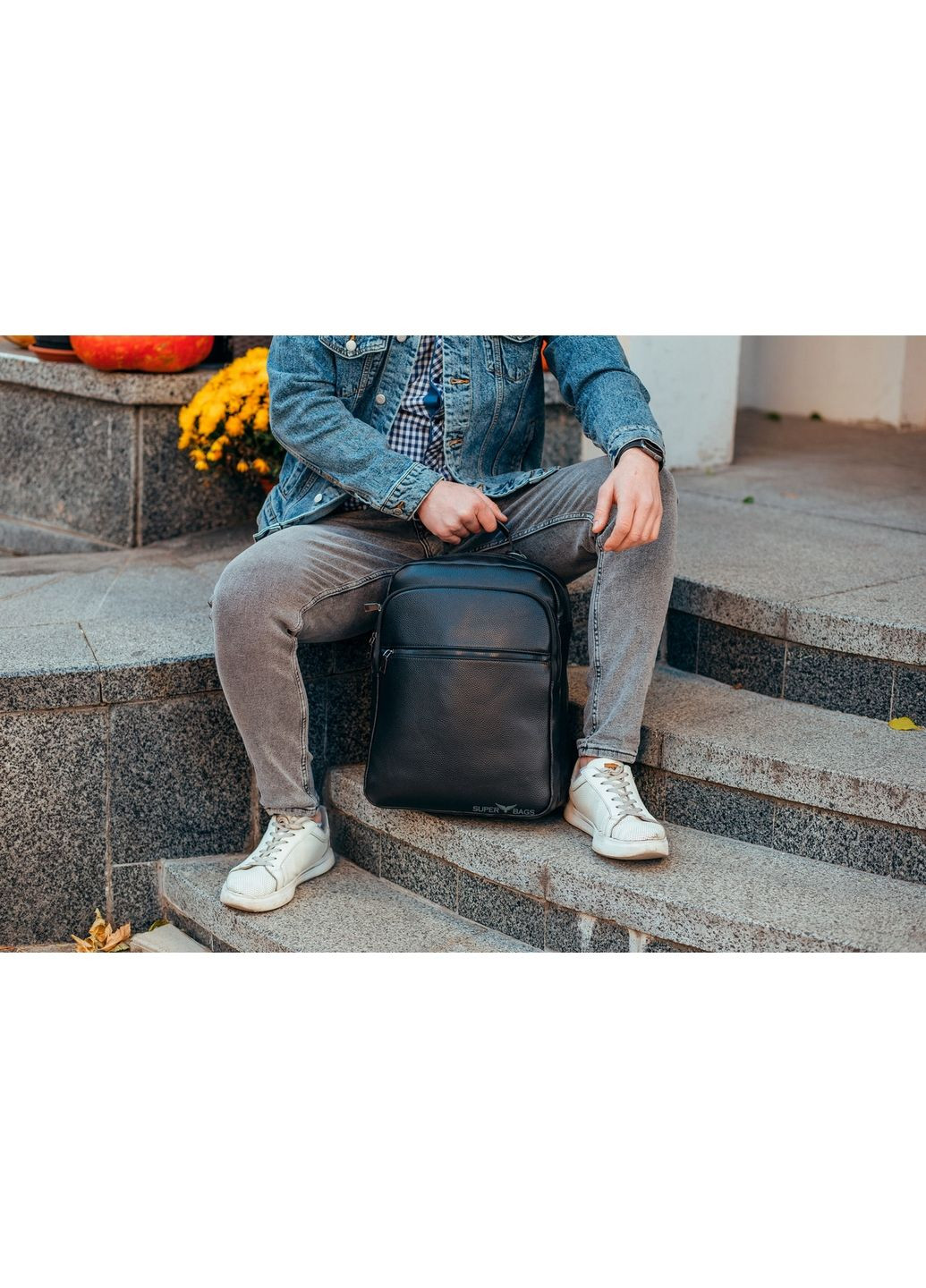 Кожаный мужской рюкзак Tiding Bag (289200865)