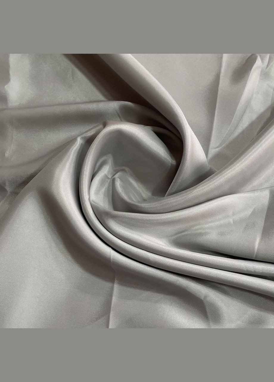 Тканина підкладкова стрейч сіра пог. м. No Brand (329743905)