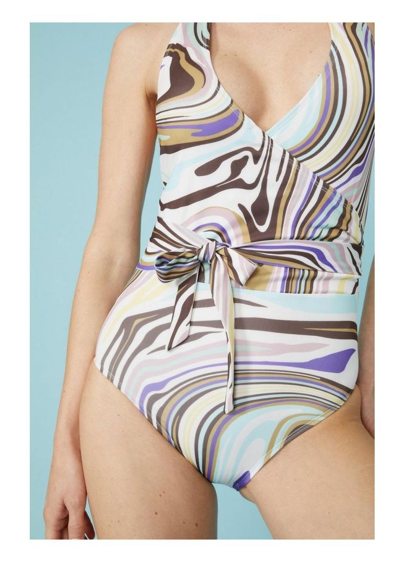 Комбінований літній купальник суцільний Mantaray