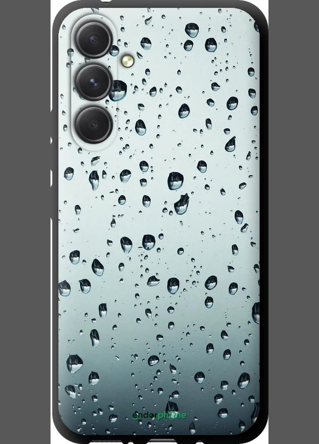 Чохол на Samsung Galaxy A54 A546E Скло в краплях "848b-2935-70447" Endorphone (382313583)