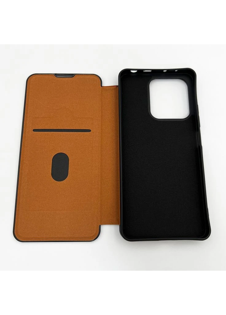 Чехол для смартфона для Xiaomi Redmi Note 14s 4G (Europe version) (LPRRmNt14sBrown) No Brand Leather Premium (383133974)