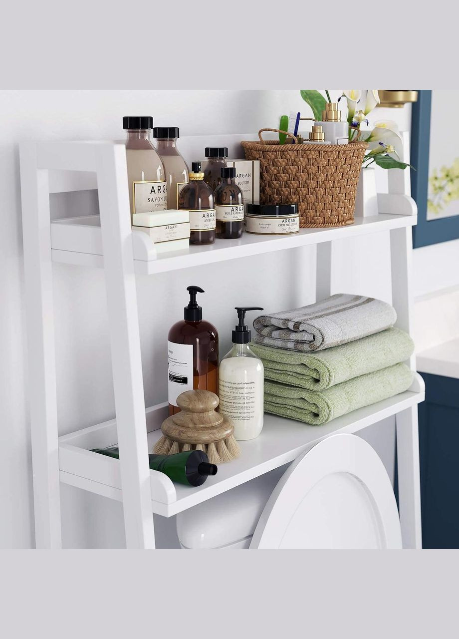 Стеллаж над унитазом из дерева Анджара зефир (СУТ-001020) No Brand (328293638)