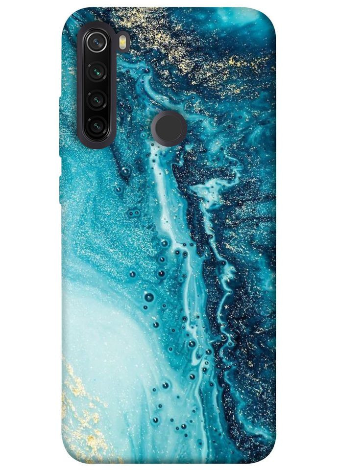 Чохол з принтом для Xiaomi Redmi Note 8T / на Ксяомі, сяомі, ксіомі редмі ноте 8т Блакитна фарба No Brand (334295763)