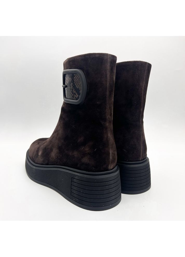 Осенние ботинки (р) замша 0-1-1-22b-607-d-273-yf-340b Danler