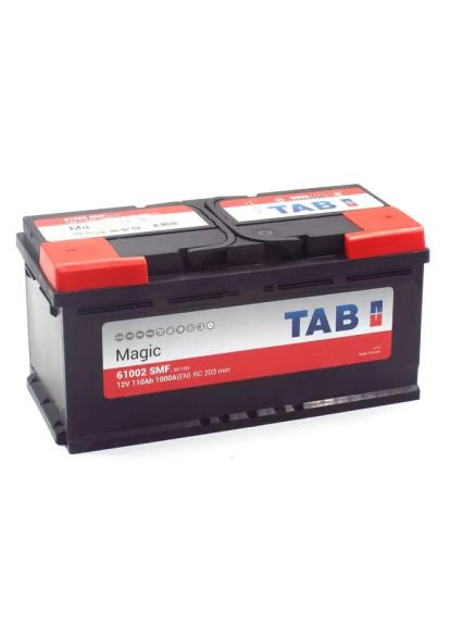 Акумулятор автомобільний 110 Ah/12V Magic Euro (245 610M) TAB 110 Ah/12V Magic Euro (370017886)