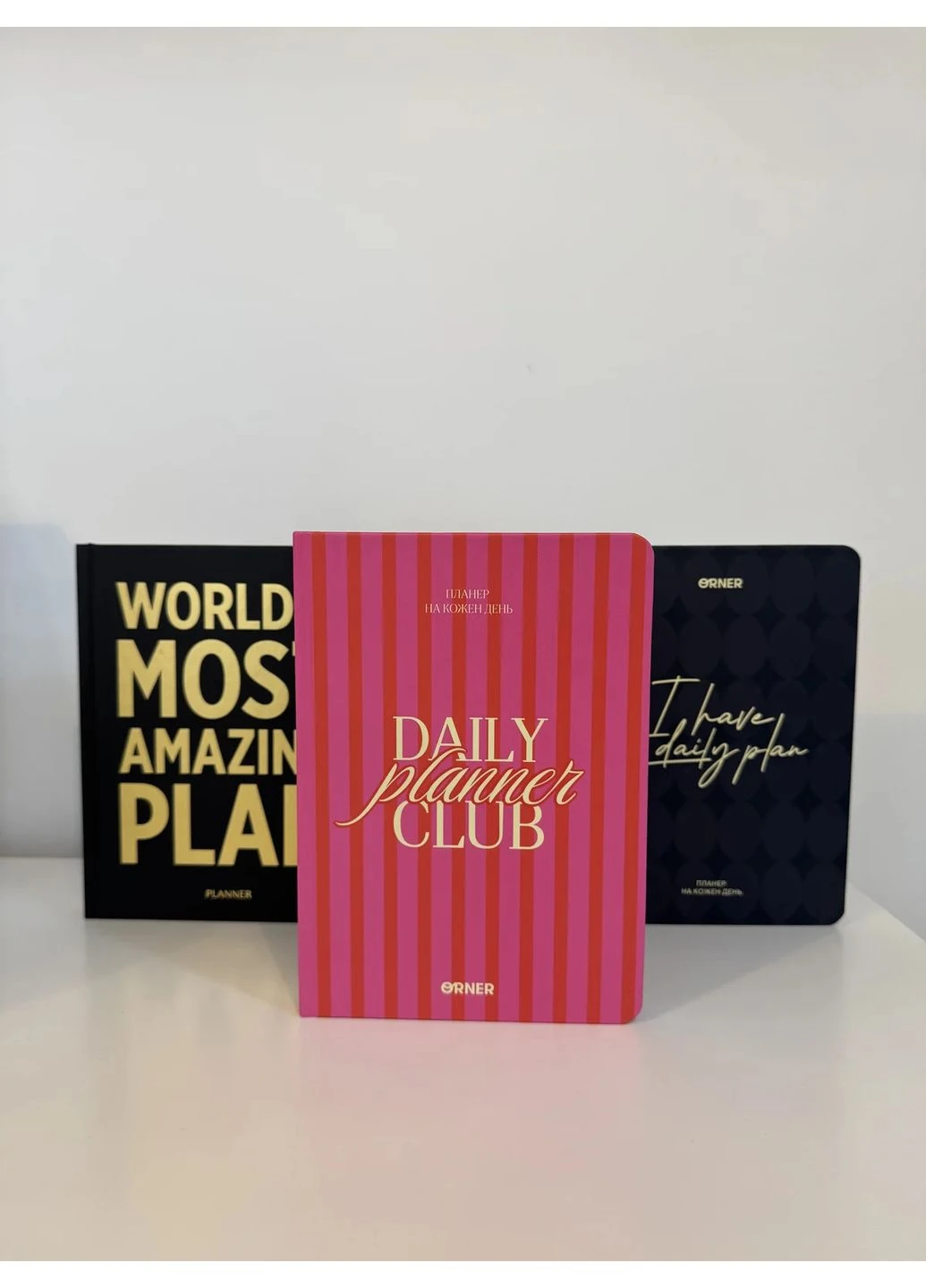 Планер-дневник «Daily planner club» розовый Orner (362045811)