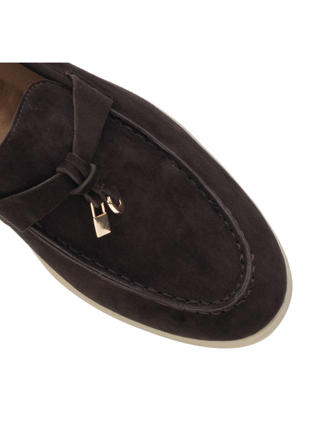 Marigo Жіночі Лофери (2771ТD) темно-коричневий з натуральна замша, україна — (353828177)