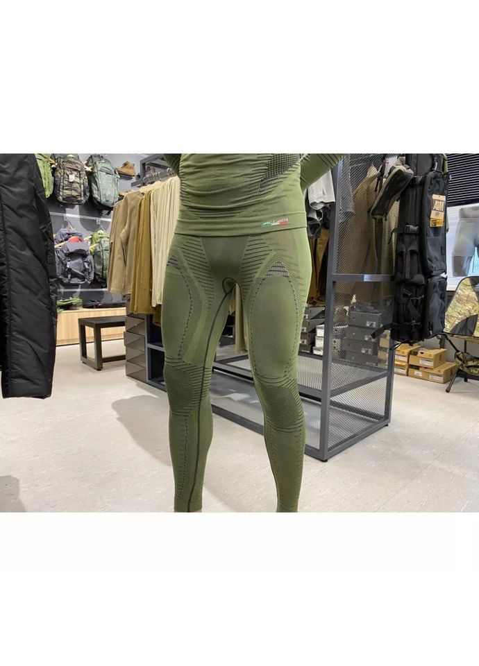 Компресійні термоштани чоловічі X-Country Military Green Accapi XL-XXL (360508492)