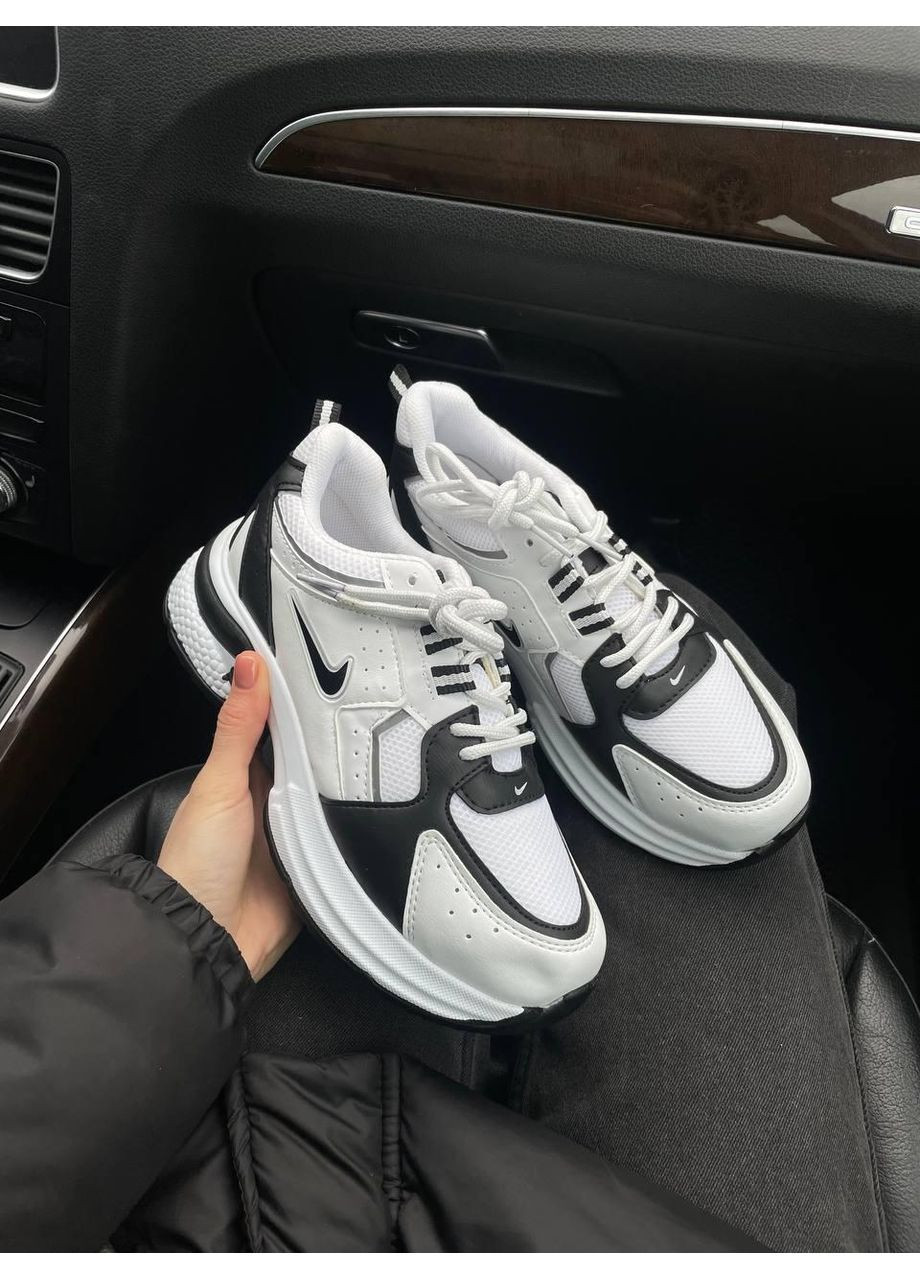 Черные демисезонные кроссовки мужские nike pro black white 2.0 найк No Brand