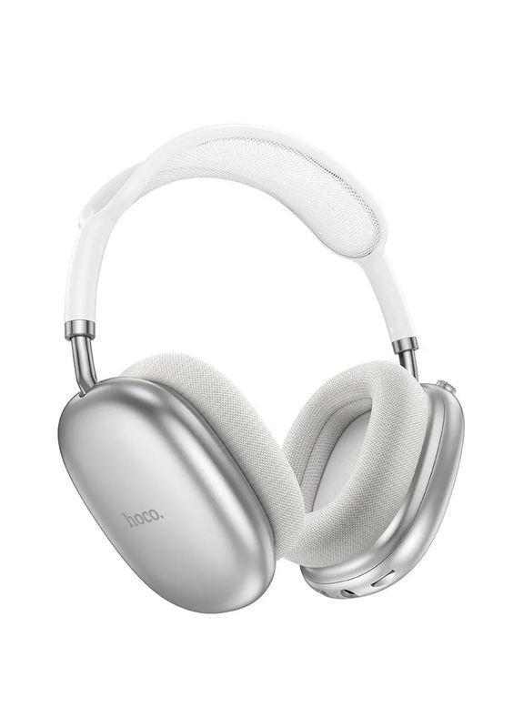 Навушники бездротові w55 Pleasing BT headphones біло-сірі (White Silver) Hoco (316644986)