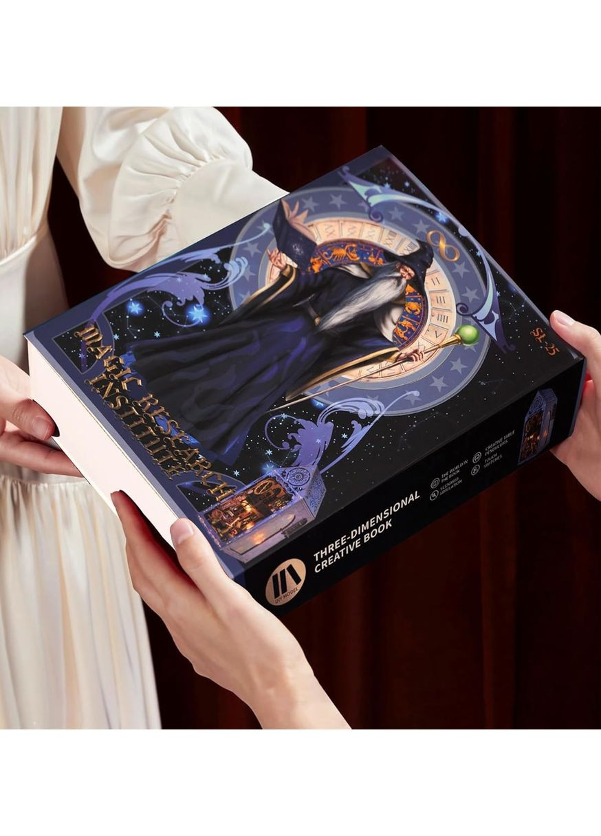 Бук Нук Академія Магії конструктор Book Nook Magic Academy SL-25 No Brand (362452782)