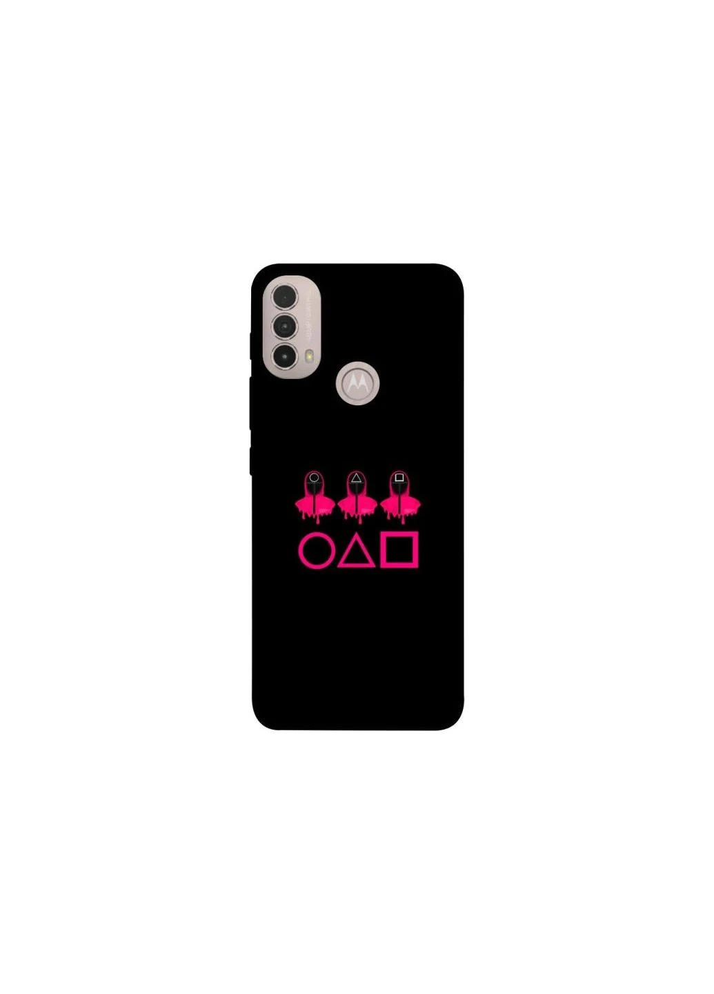 Чохол на Motorola Moto E40 squid game v3 Frontalka (361992196)