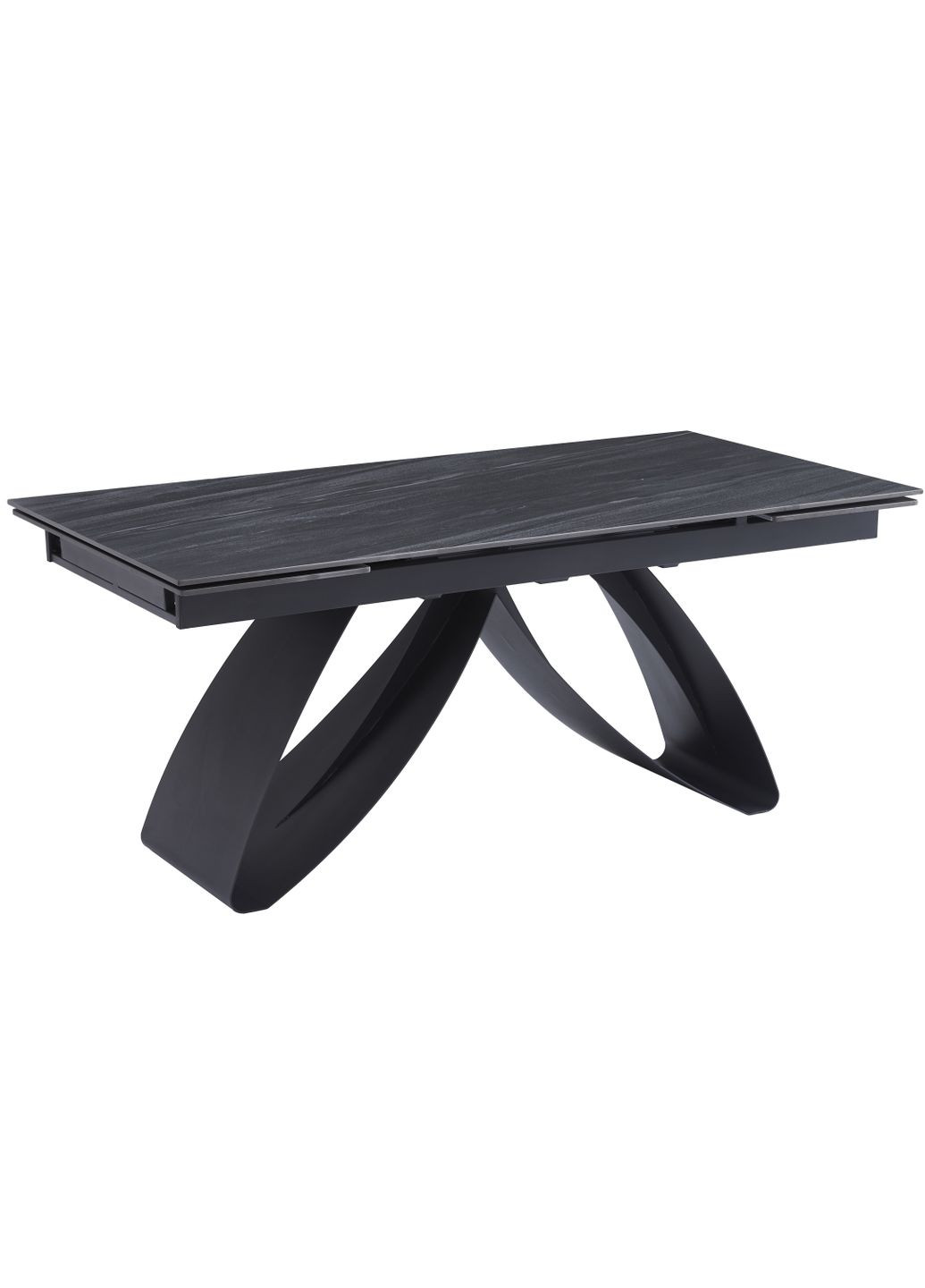 Стол раскладной керамический WILLIAM CERAMIC 180(260)*90 Песчаный камень / каркас Intarsio (372178945)