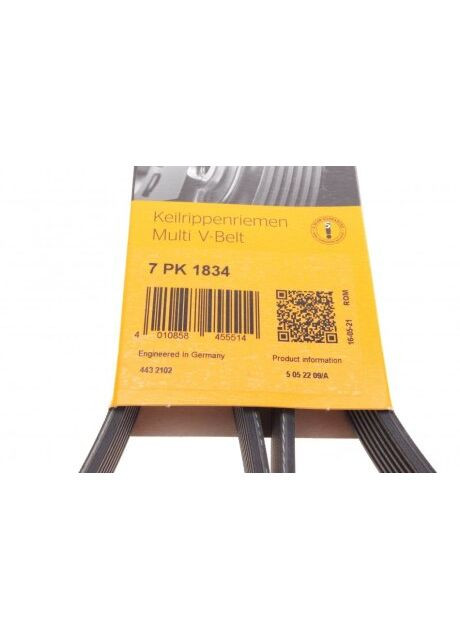 Ремень поликлиновой (Пр-во ) 7PK1834 ContiTech (366206734)