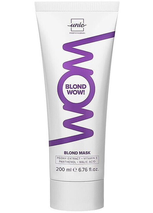 Маска для волосся Wow Blond Mask 200ml (1250049-192568) Unic (368609544)