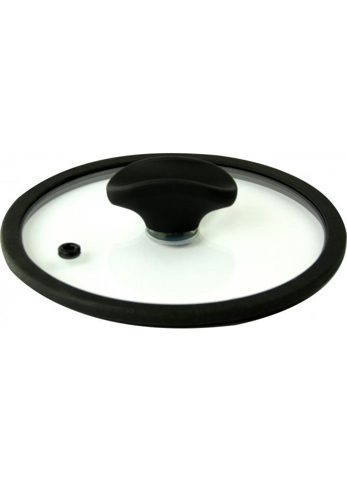 Кришка скляна з силіконовим обідком 20 см (9465120003D401) TVS (370641461)