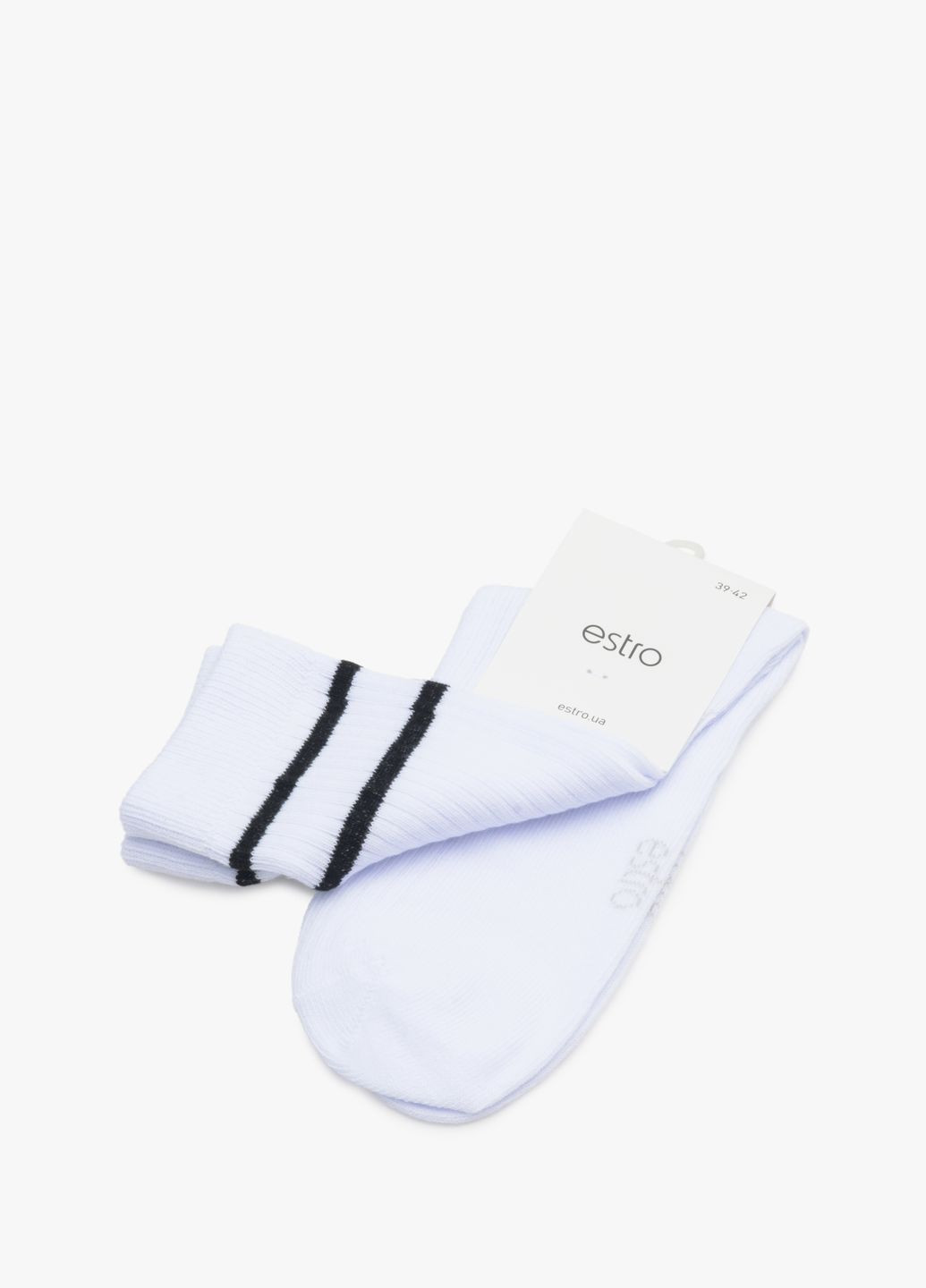 Белые носки, цвет белый Estro (327369240)