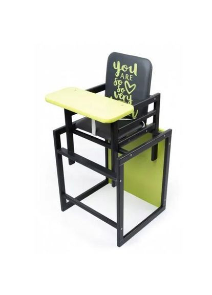 Стул для кормления Graphite лайм (ST-22GLM) Ommi (364113531)