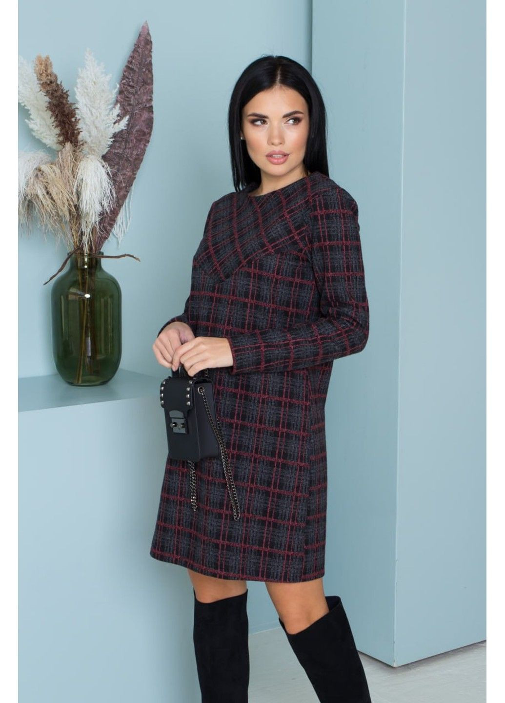 Серое платье 200513/1 DIA COSA