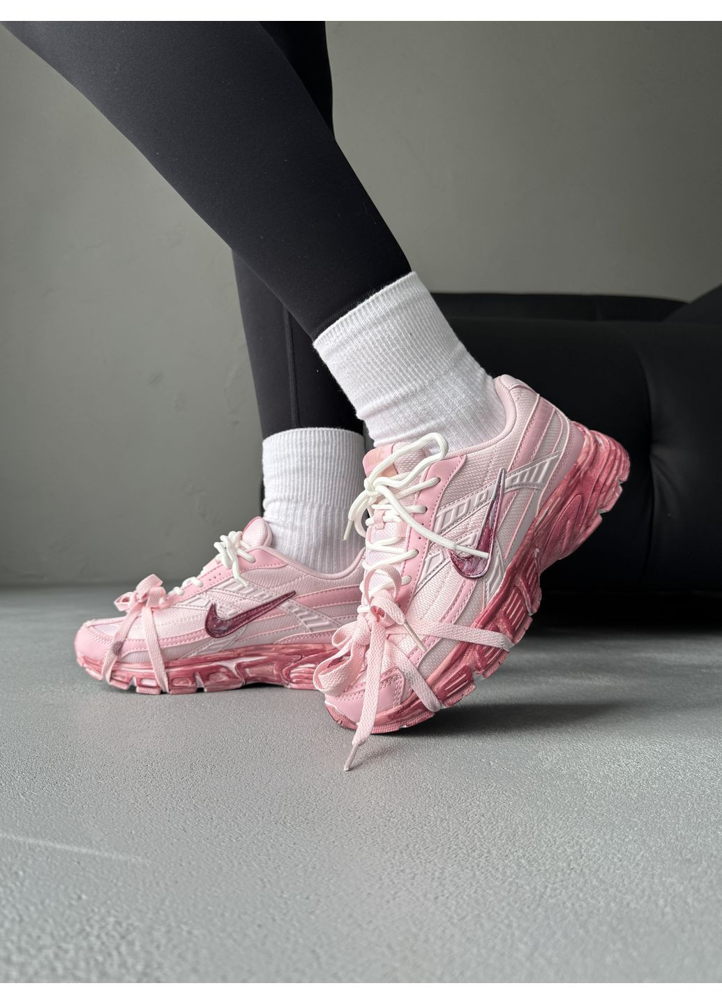 Кроссовки женские Nike Initiator Custom Pink | Найк Інітіатор Кастом розовые демисезоны (373642534)