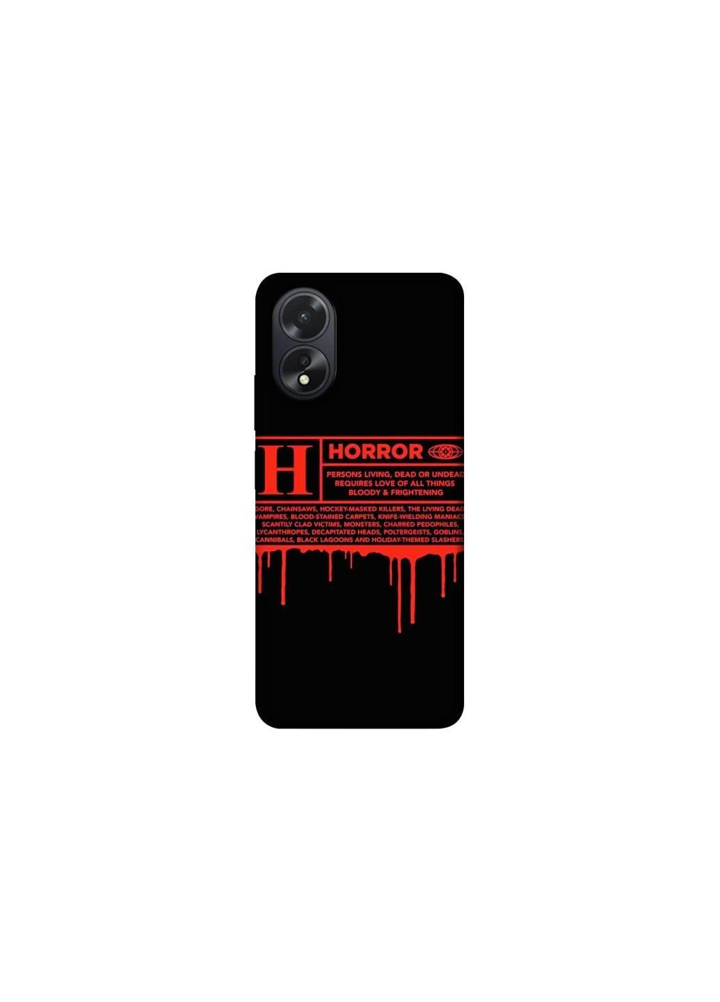Чехол на Oppo A18 Horror Halloween Frontalka (367189039)