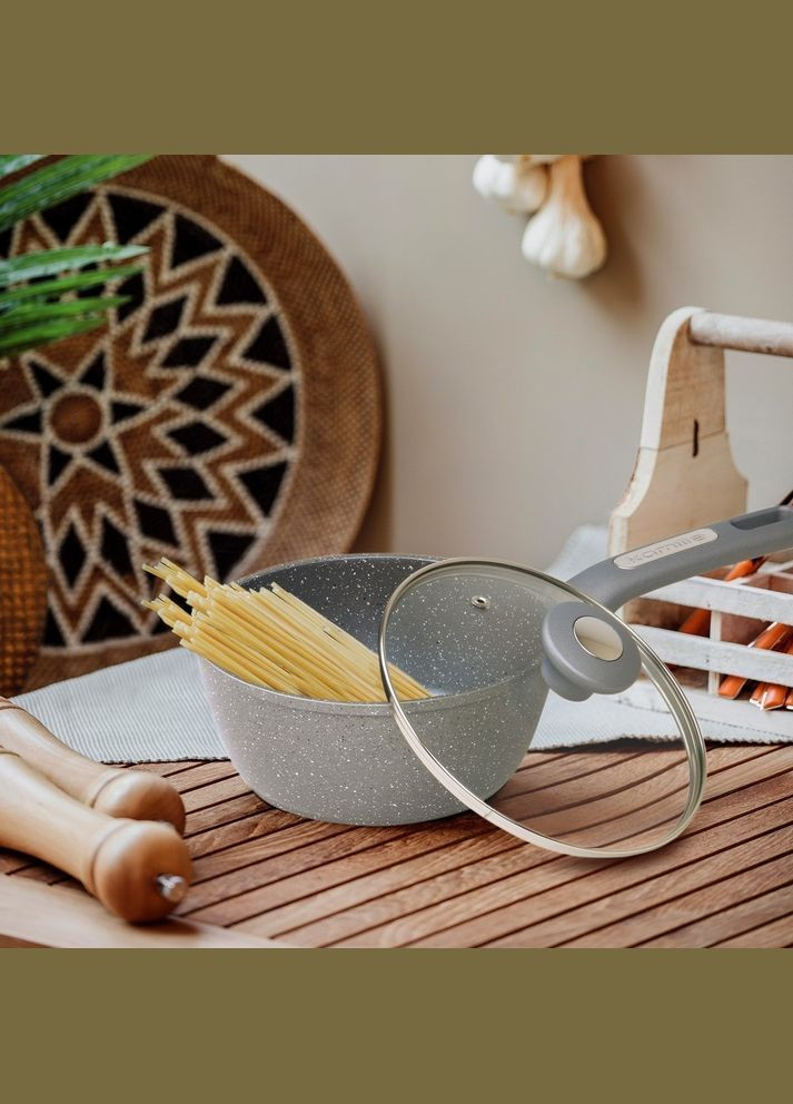 Ковш с крышкой 1,6л KM4279GR Kamille (316621973)