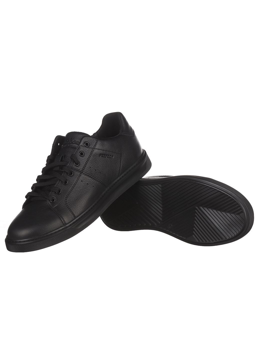 Черные демисезонные мужские кроссовки 203h Clubshoes