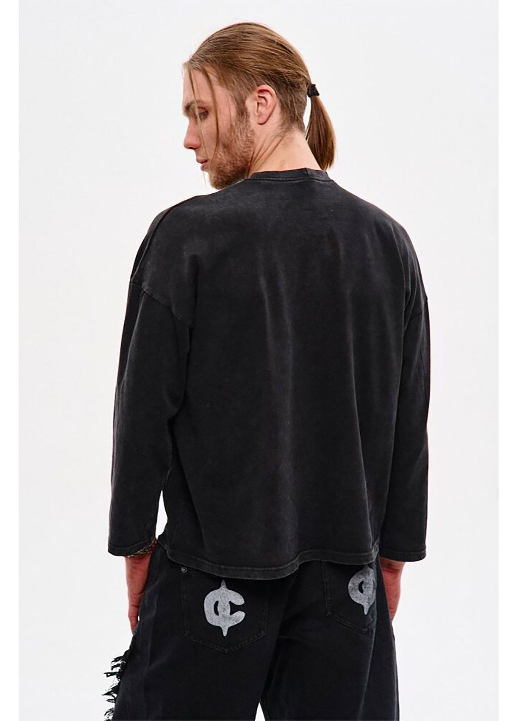 Лонгслів NCTRNL Angry Cat Чорний ТУР (372519837)