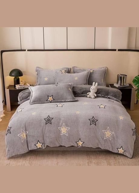 Постельное белье детское плюшевое микрофибра полуторный No Brand (308754561)