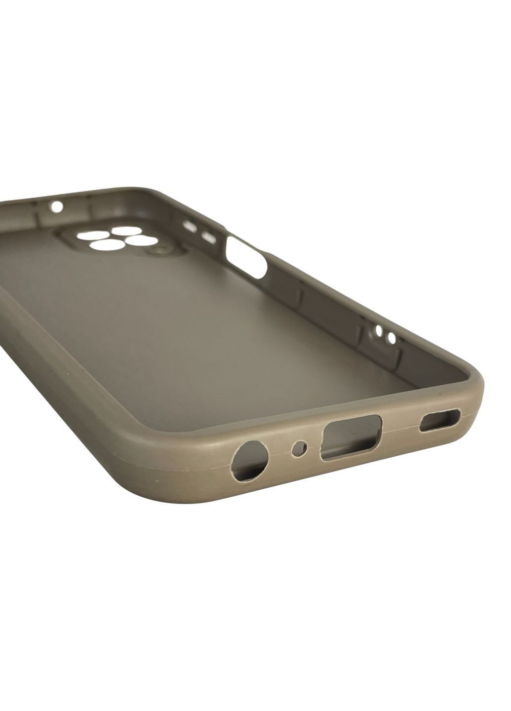 Чохол силіконовий Soft Touch з 3D принтом для Galaxy M22 4G (SM-M225F) коричневий (Повний захист камери) Samsung (373670630)