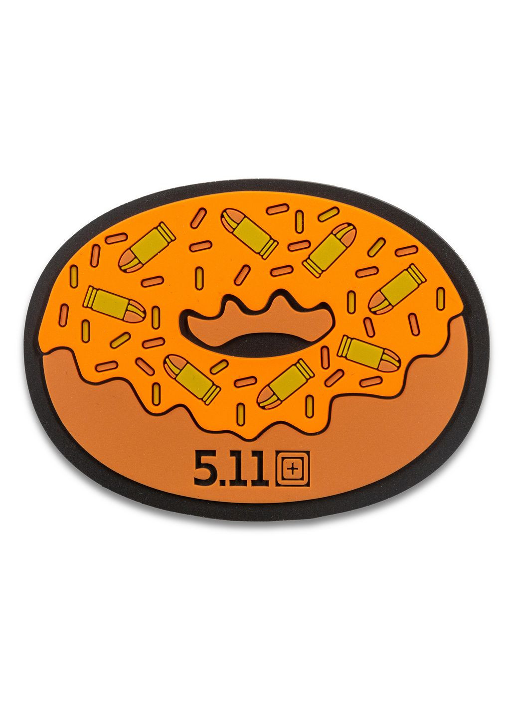 Нашивка Bullet Donut Pumpkin PatchOrange 5.11 Tactical (315835060)