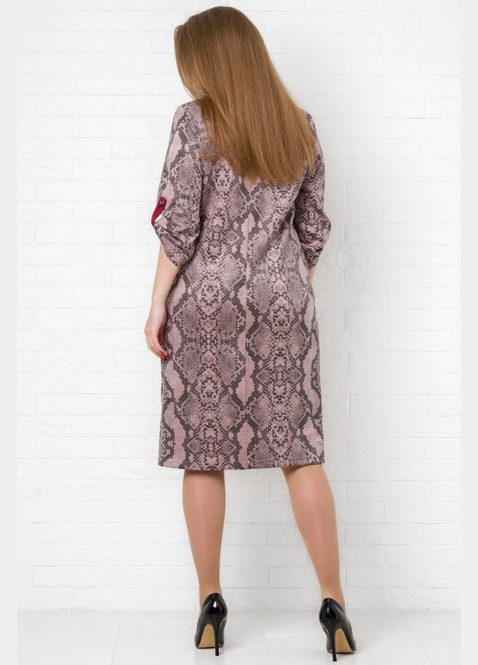 Бордова плаття 14220 Alenka Plus