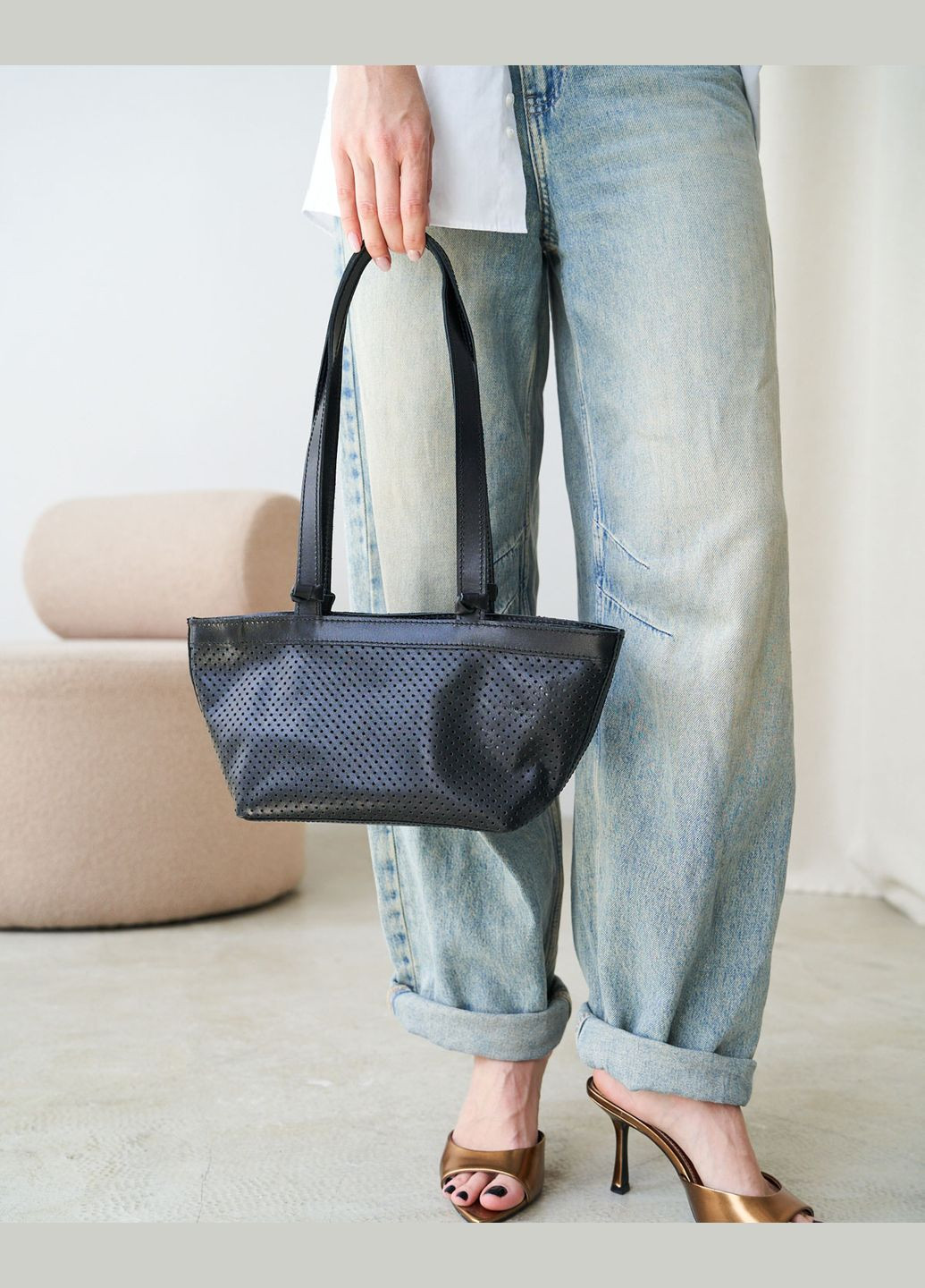 Сумка женская кросс боди нат. кожа (wel-K72104) черный WeLassie (336154923)