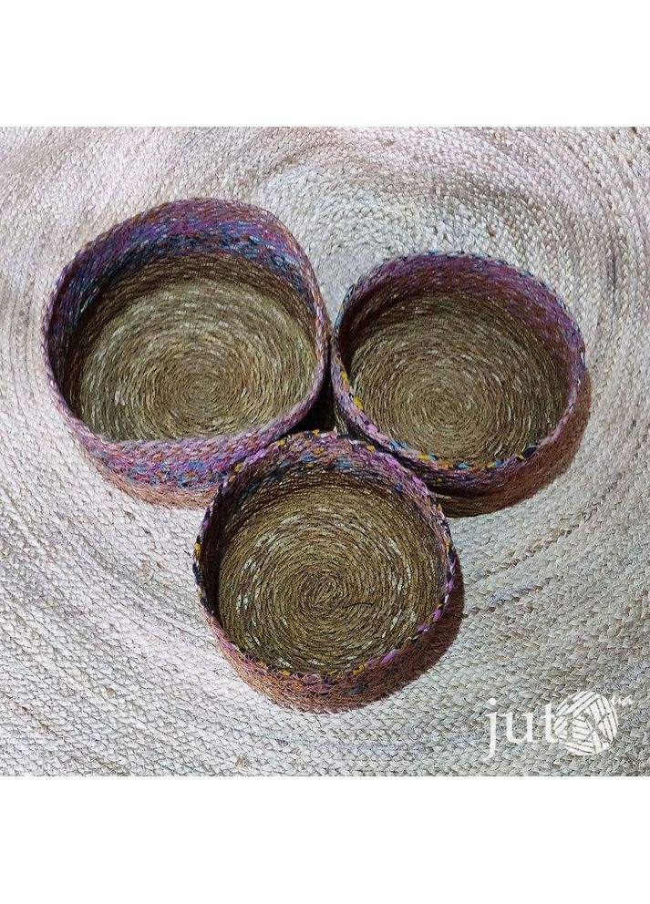 Кошик плетений (хогла + хб) No Brand (356775311)