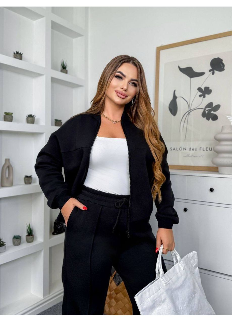 Костюм из тринитки на флисе (замеры в описании) DK/DL Мода без кордонів (368760478)