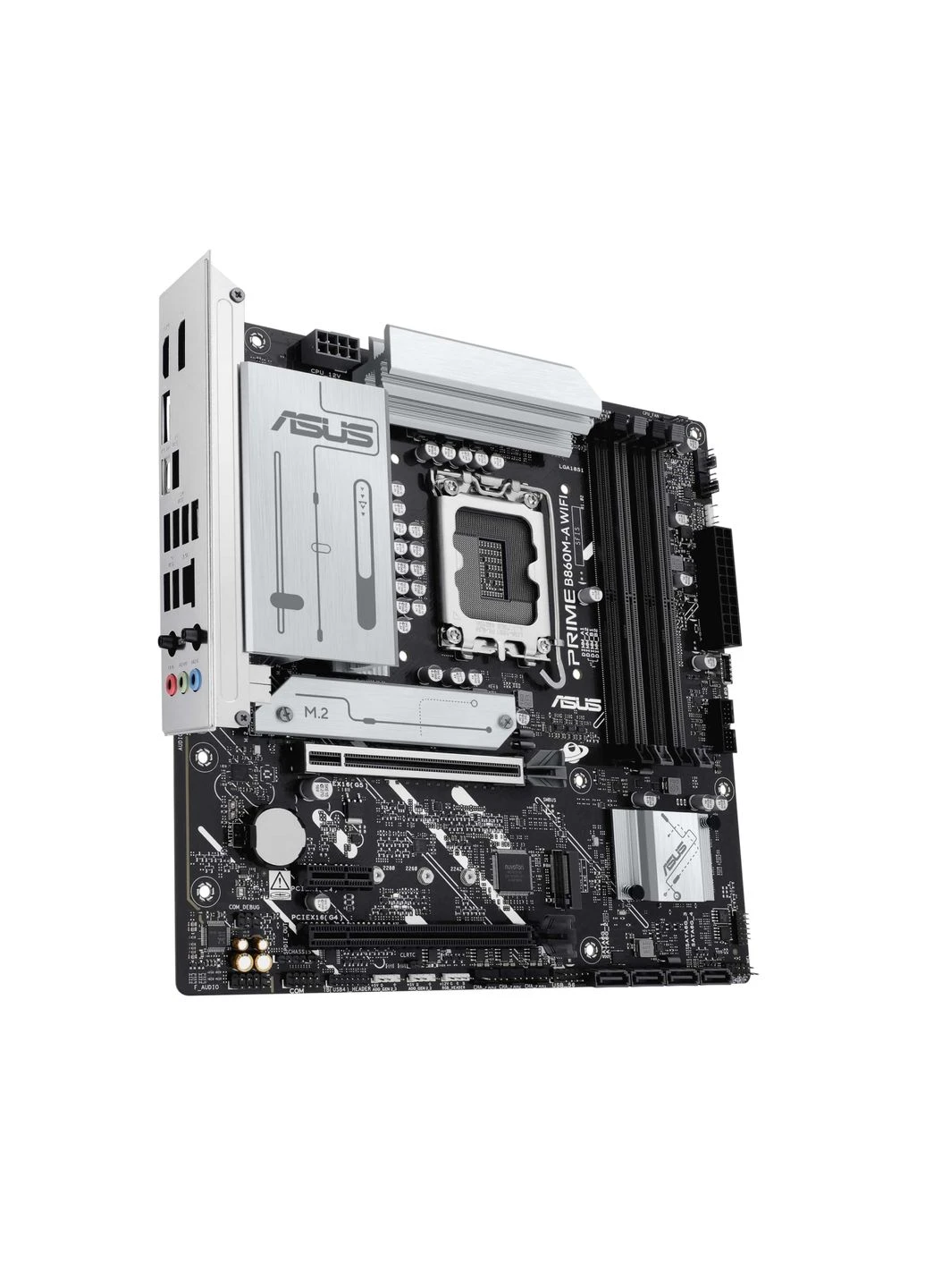 Материнcька плата PRIME B860M-A WIFI s1851 B860 4xDDR5 M.2 DP HDMI Wi-Fi BT mATX Asus (387370454)