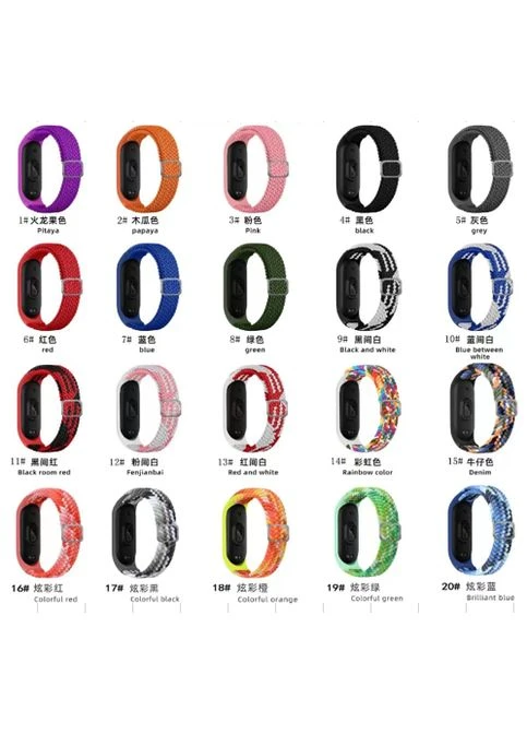 Ремінець для Xiaomi Mi Band 3/4/5/6/7 Red/Black No Brand Xiaomi Smart Band 3,Xiaomi Smart Band 4,Xiaomi Smart Band 6,Xiaomi Smart Band 7,Xiaomi 5/6/7 Original Design (341308185)