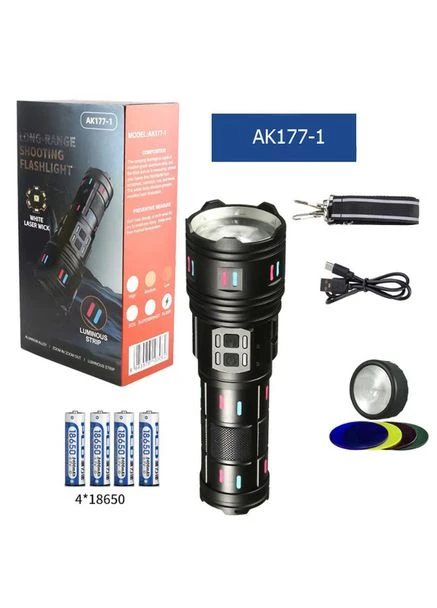 Фонарь AK177-1 PM60-TG 4х18650 No Brand (381547242)