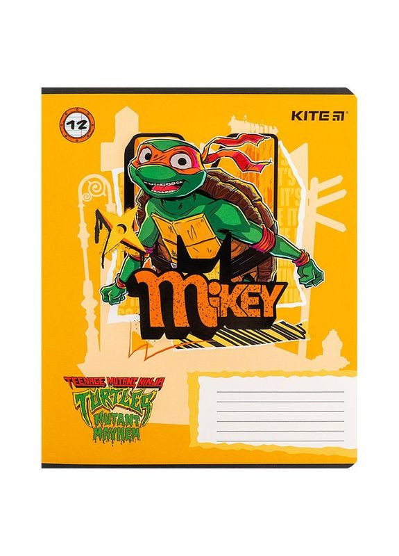 Зошит 12 аркушів, лінія, софт тач + УФ лак, NT (NT24-234) Kite (362420908)