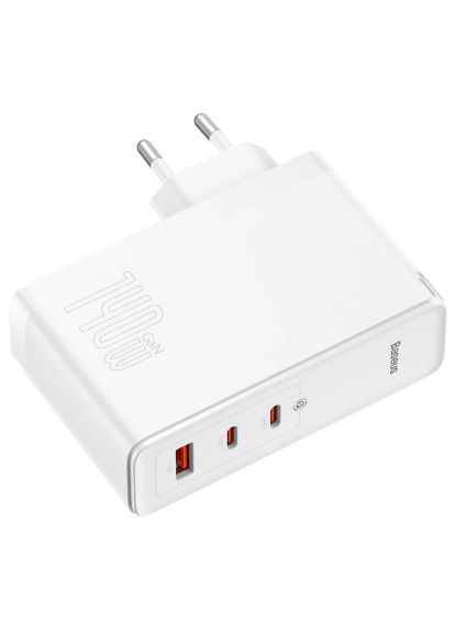 Зарядное устройство C 240W white (CCGP100202) Baseus GaN5 Pro Fast Charger 2C+U 140W + Cable 1.0m Type- (370016389)