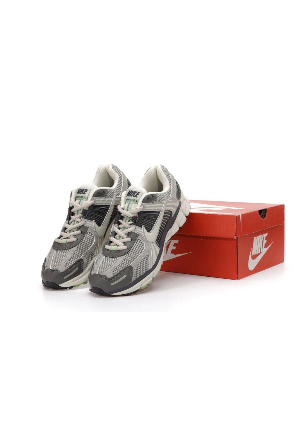 Кросівки жіночі Nike Zoom Vomero 5 Grey CI1694 Найк Зум No Brand білі демісезони (362206534)