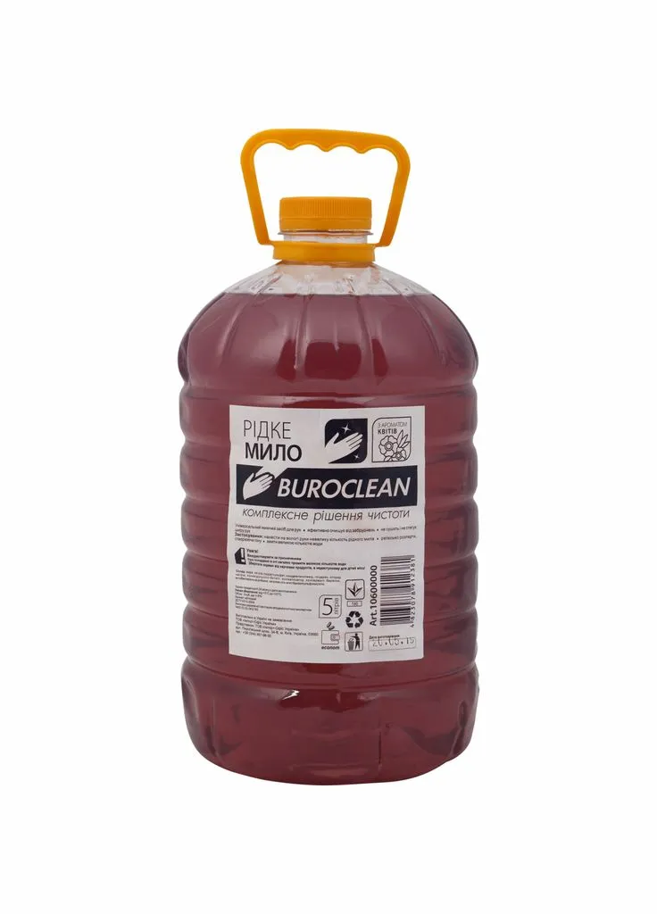Рідке мило Квіткове 5 л (4823078912381) Buroclean (393975729)