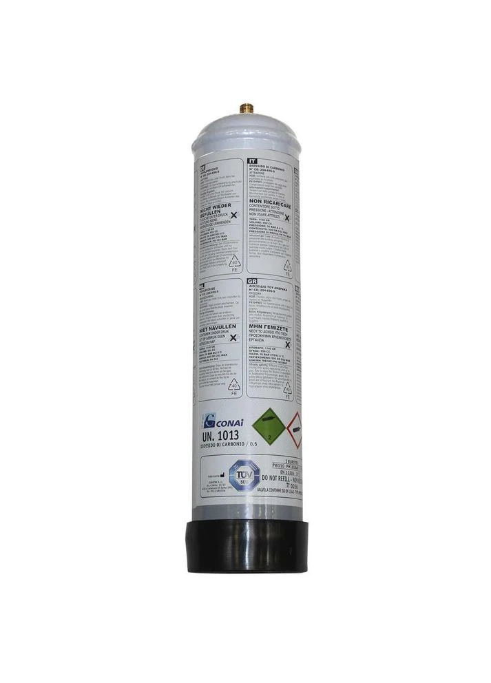 Баллон сменный для системы CO2 CO2 SYSTEM, одноразовый SET, 500 г (8023222193291) Amtra (380763466)