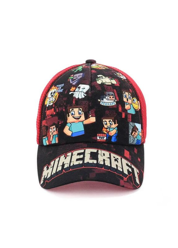Дитяча кепка із сіткою "Minecraft", літня бейсболка, розмір 50-55 STD (340462359)
